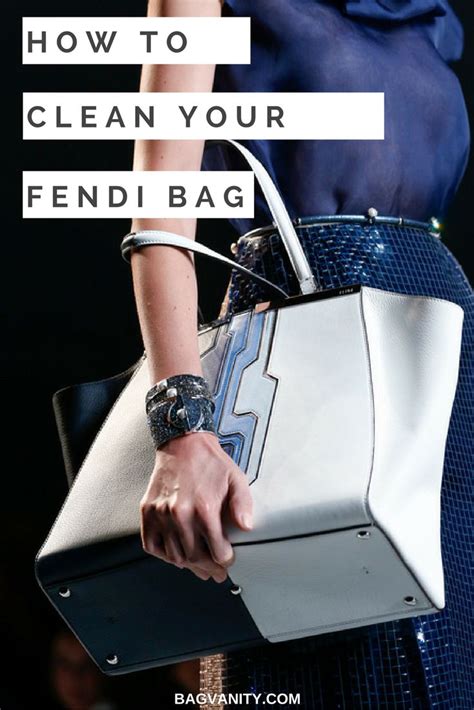 how to clean a fendi bag|Authentic Fendi Handbags: Clean and C.